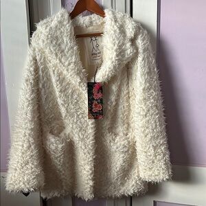 Pete and Greta By Johnny Was Teddy Coat